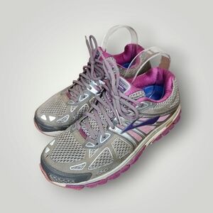 Brooks Ariel 14 Women's Size 8.5 Running Shoes Gray Purple White